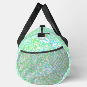 Helle, farbenfrohe, Wirble Abstrakte Boho-Marmor Duffle Bag