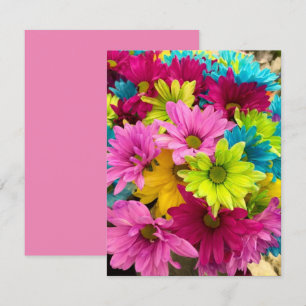 HELLE, FARBHAFTE BLUME EINLADUNG