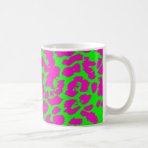 Helle, farbige Abstrakte Geparden Tasse