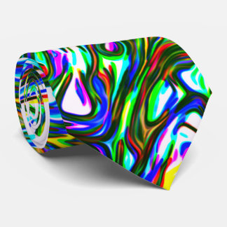 Helle Farbige Coole Funky Krawatte