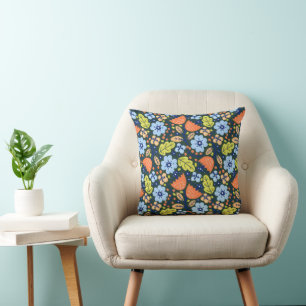 Helle Farbige Moderne Schöne Blumen Muster Kissen