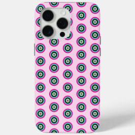 Helle Farbkreise Gehäuse für iPhone 15 Pro Max. Case-Mate iPhone Hülle