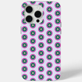 Helle Farbkreise Gehäuse für iPhone 15 Pro Max. Case-Mate iPhone Hülle