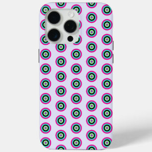 Helle Farbkreise Gehäuse für iPhone 15 Pro Max. Case-Mate iPhone Hülle