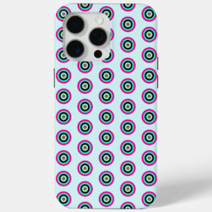 Helle Farbkreise Gehäuse für iPhone 15 Pro Max. Case-Mate iPhone Hülle