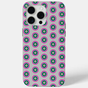 Helle Farbkreise Gehäuse für iPhone 15 Pro Max. Case-Mate iPhone Hülle