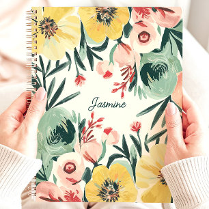 Helle Fette Niedliche Ausdrucksstarke Florale Benu Planer