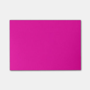 Helle Fuchsia Top Vollfarbe Post-it Klebezettel