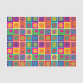 Helle Garne, Garne, Garnblock Gemustert Seidenpapier