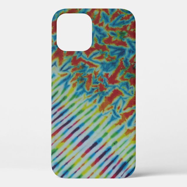 Helle Gefärbte Krawatte Case-Mate iPhone Hülle (Rückseite)