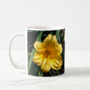 Helle gelbe Lilien-Tasse Tasse