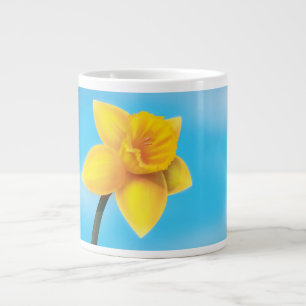 Helle gelbe Narzisse Jumbo-Tasse