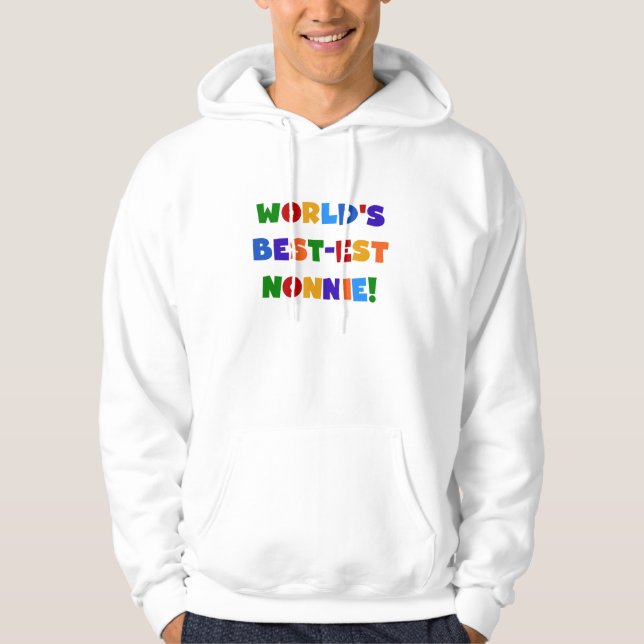 Helle Geschenke des Gut-est Nonnie der Welt Farb Hoodie (Vorderseite)