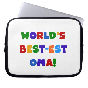Helle Geschenke des Gut-est Oma der Welt Farb Laptopschutzhülle