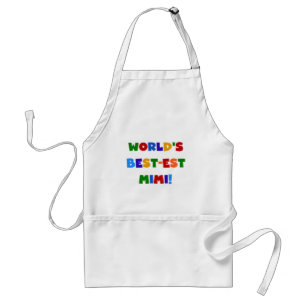 Helle Geschenke T-Shirts des Gut-est der Welt Farb Schürze