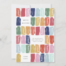 Helle gestrichene Juwelen: bewegende Ankündigung