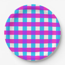 Helle Gingham Party Teller - Stile 3