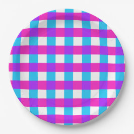 Helle Gingham Party Teller - Stile 3