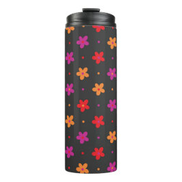 Helle, große blühende Pop Thermosbecher