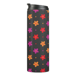 Helle, große blühende Pop Thermosbecher