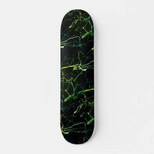 Helle grüne Marmor Skateboard