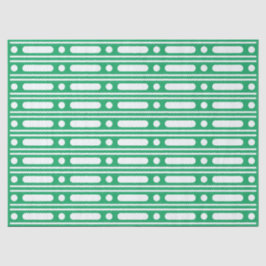 Helle grüne punktierte Rand-Dekupierpapier Seidenpapier
