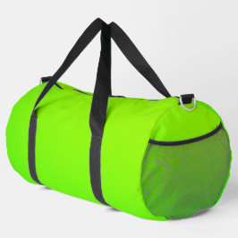Helle grüne Sporttasche mit schwarzen Griffen  Duffle Bag