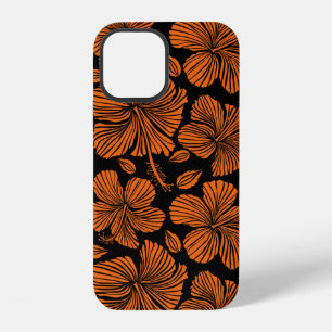 Helle hawaiianische nahtlose Muster mit tropischen iPhone 12 Hülle