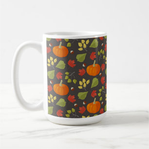 Helle Herbstfarben Tasse - Kürbis - Halloween