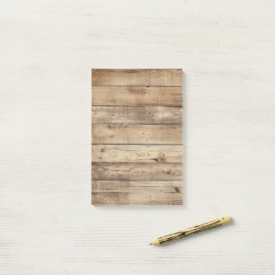 Helle Holzoptik-Barnboard Post-it Klebezettel