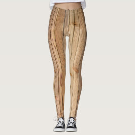 Helle Holzverkleidung Leggings