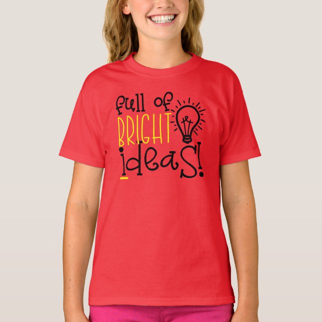 Helle Ideale - Ringer-T - Shirt für Mädchen (Vorderseite)