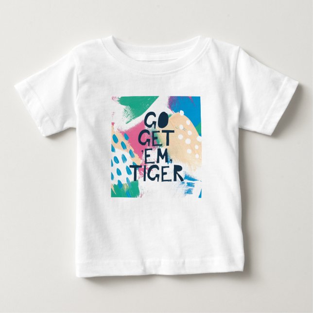 Helle Inspiration II | gehen erhalten ihnen Tiger Baby T-shirt (Vorderseite)