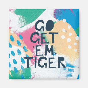 Helle Inspiration II   Go Get 'Em Tiger Magnet