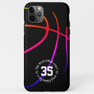 Helle, kühle Basketballplätze mein Happy Place Cas Case-Mate iPhone Hülle