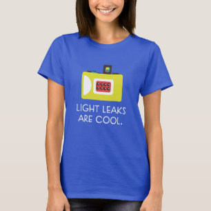 Helle Lecks sind cooler Spielzeug-Kamera-T - Shirt