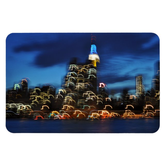 Helle Lichter von New York City Magnet (Horizontal)