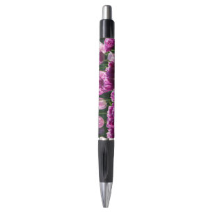 Helle Lila und rosa Tulpen an einem sonnigen Tag Kugelschreiber