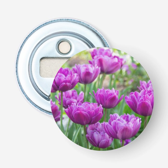 Helle Limettenwulst an einem sonnigen Tag Flaschenöffner (Vorderseite)