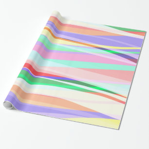 Helle Luftwellen Geschenkpapier
