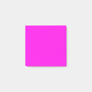 Helle Magenta Solid Color Post-it Klebezettel
