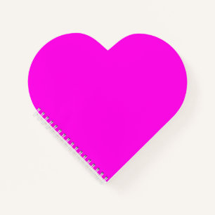 Helle Magenta (solide Farbe) Notizbuch