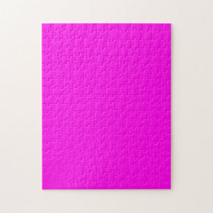 Helle Magenta (solide Farbe) Puzzle