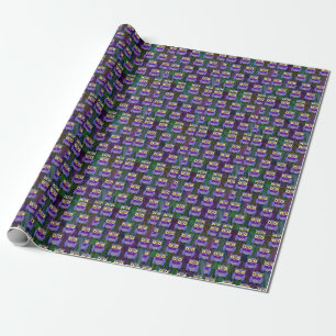 Helle Mit Augen Ochse Geschenkpapier