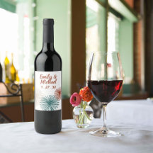 Helle moderne Abstrakte, dunkle Aquamarine Kupfer 