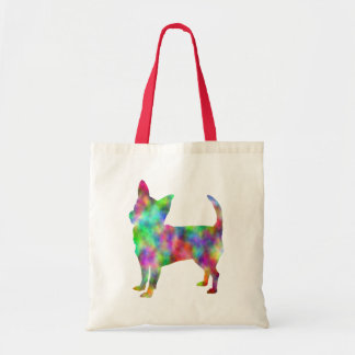 Helle multi Farbchihuahua-Taschen-Tasche Tragetasche