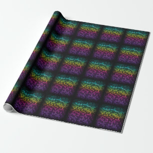 Helle Multicolor Vintage Abstrakte Kunst Geschenkpapier