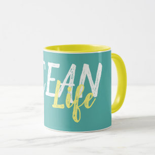 Helle nautische OCEAN LIFE   Tasse