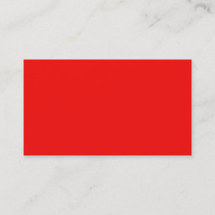 Helle Neon Red Business Card Visitenkarte