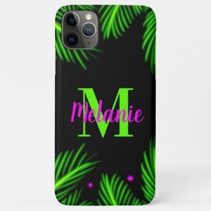 Helle neon-tropische Palmbaum-Airbrush Case-Mate iPhone Hülle